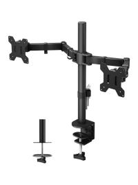 Sline M052 13-37'' Hareketli Çift Kollu Masa Üstü Monitör Standı - 1